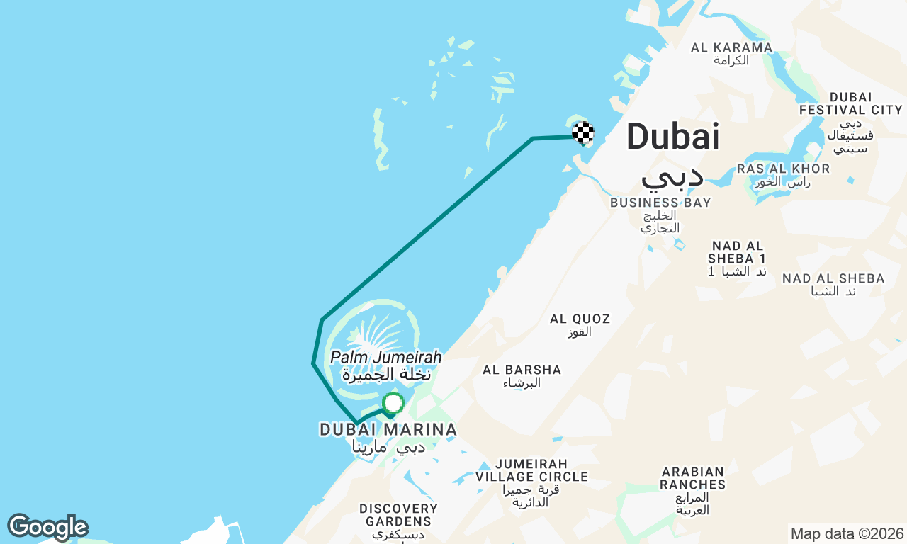 Voyage map