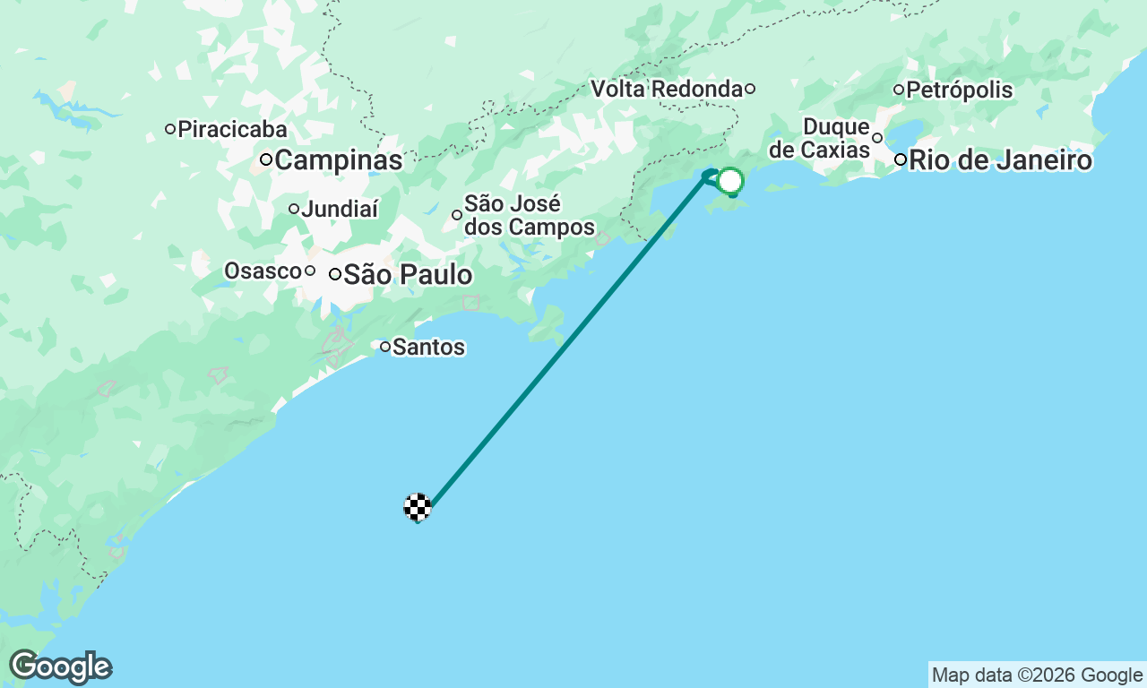 Voyage map
