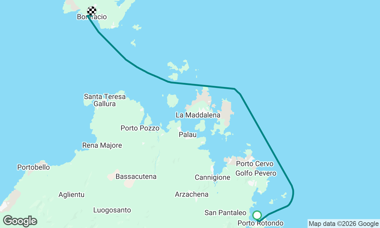 Voyage map