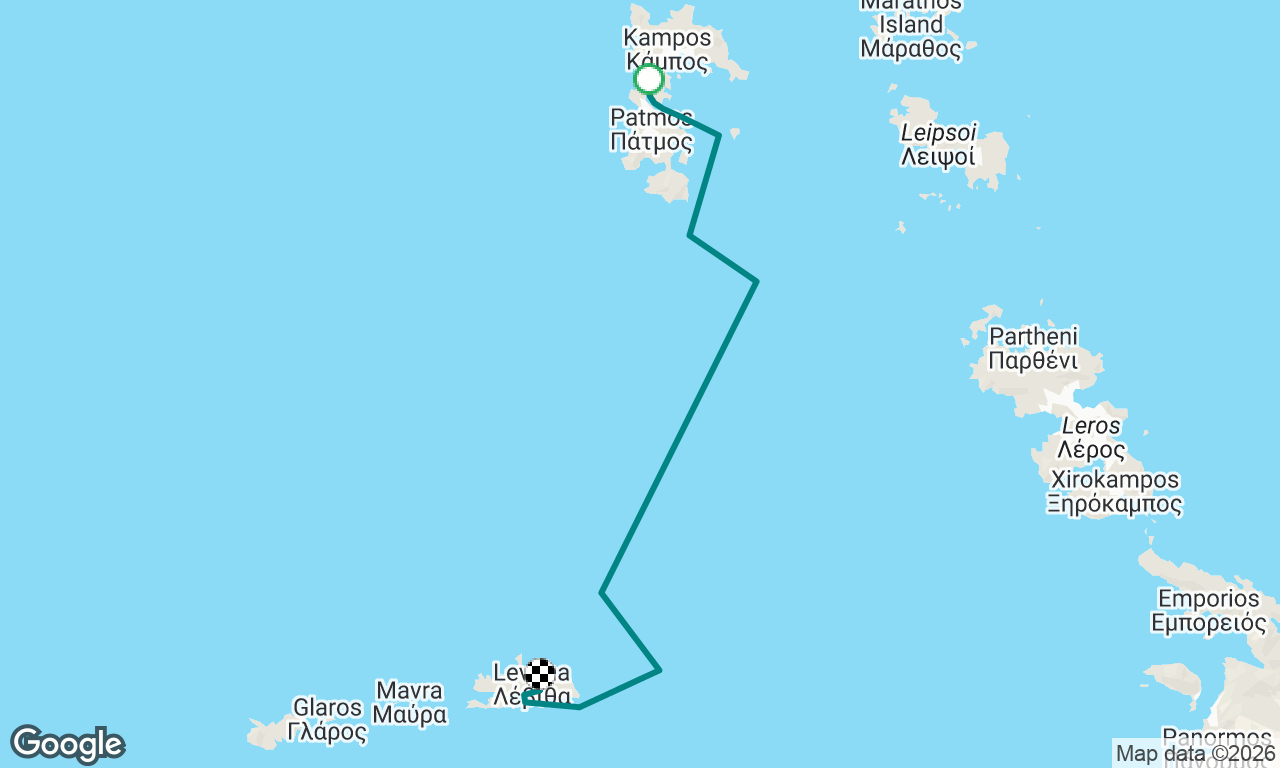 Patmos to Levitha 