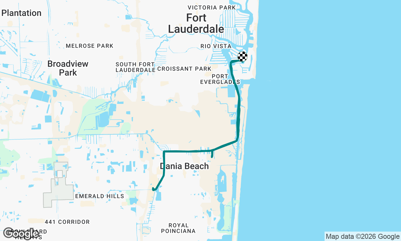 Voyage map