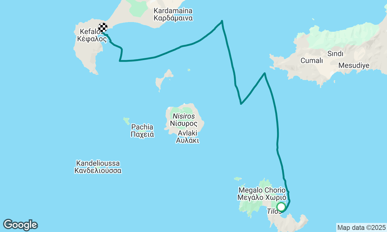 Tilos->Kos