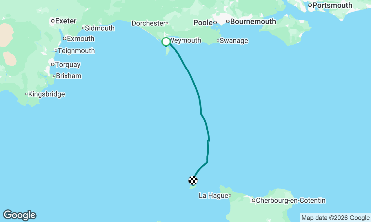 Portland to Alderney