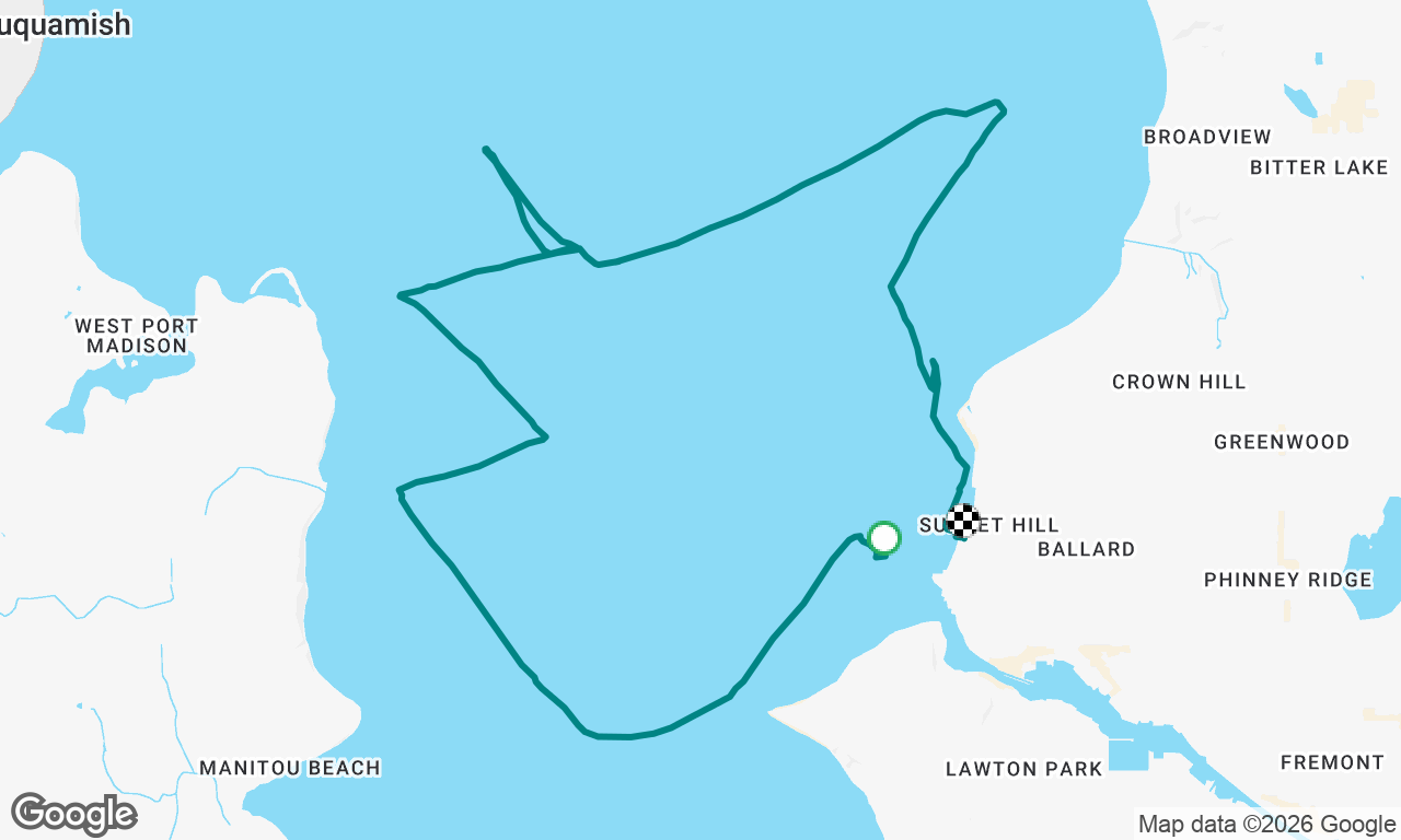 Voyage map