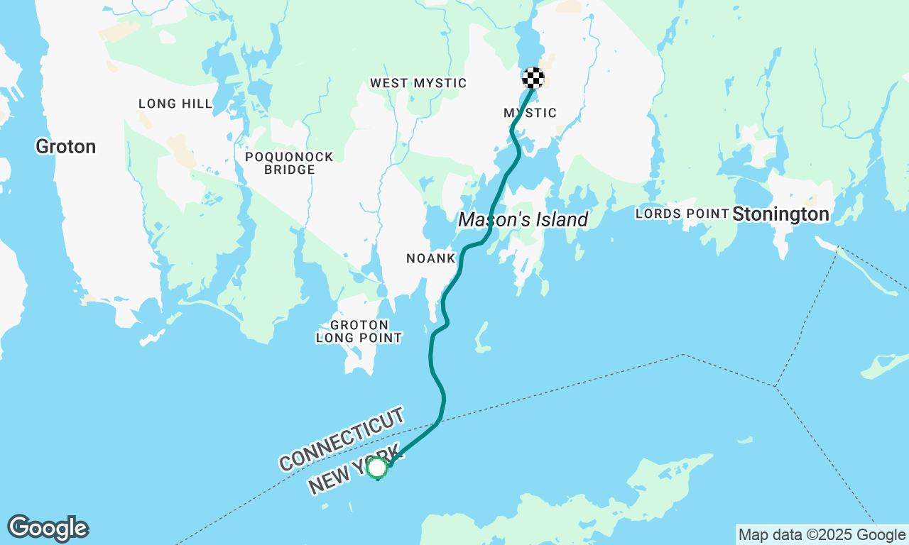Schooner Virginia- Into (the) Mystic