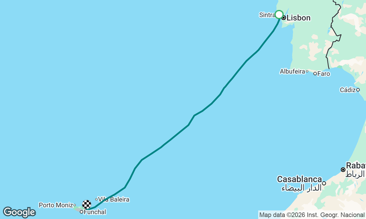 Lisbon -> Madeira 