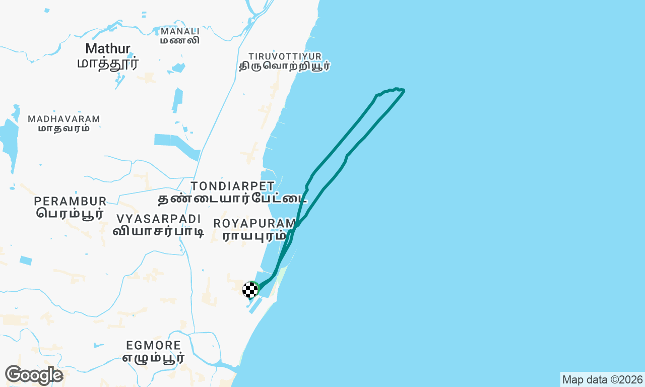 Voyage map