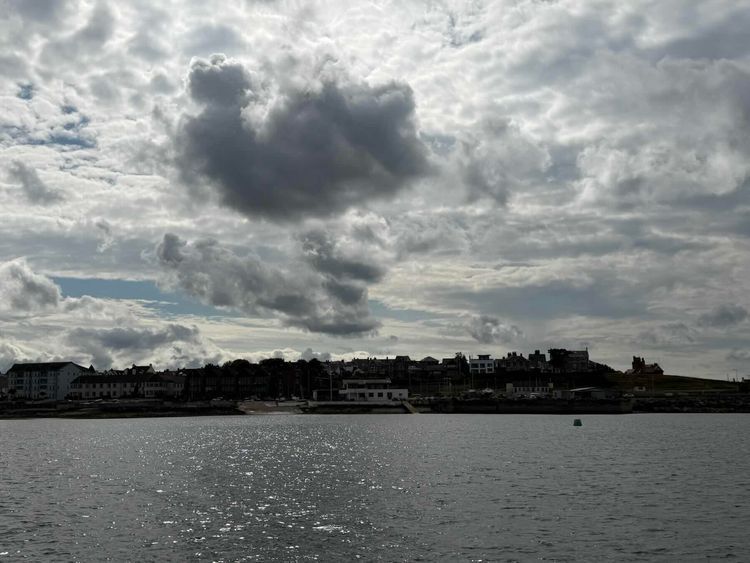 Voyage photo from Peel IOM to Bangor NI