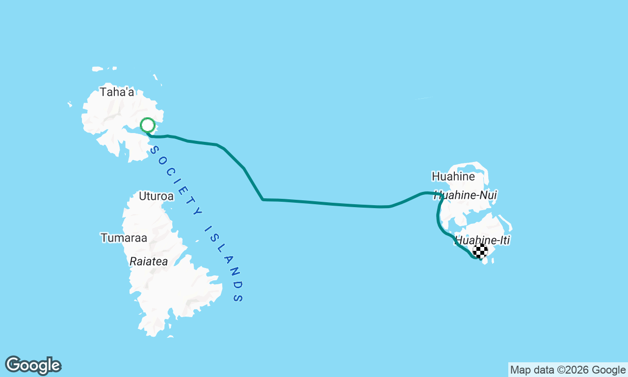 Day 2 Ta’aha to Huahine