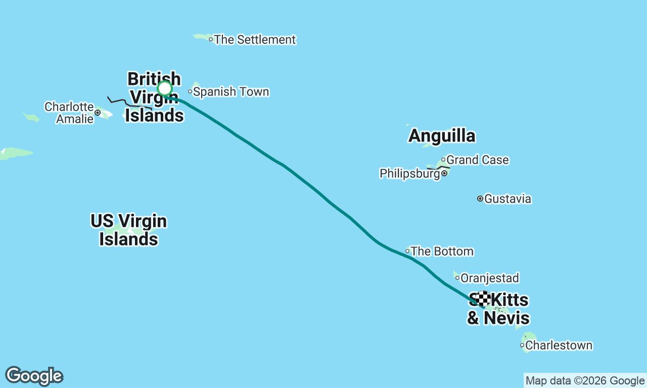 Voyage map