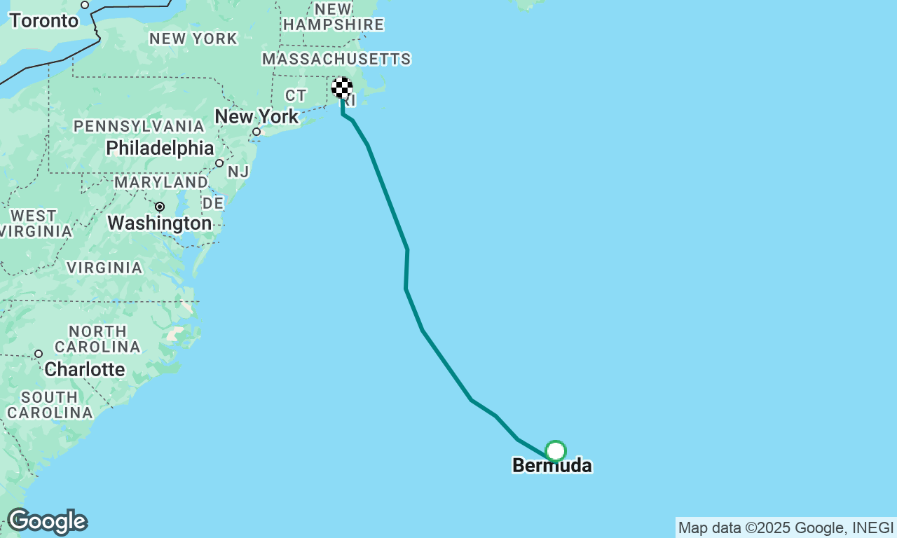 Bermuda to Newport 