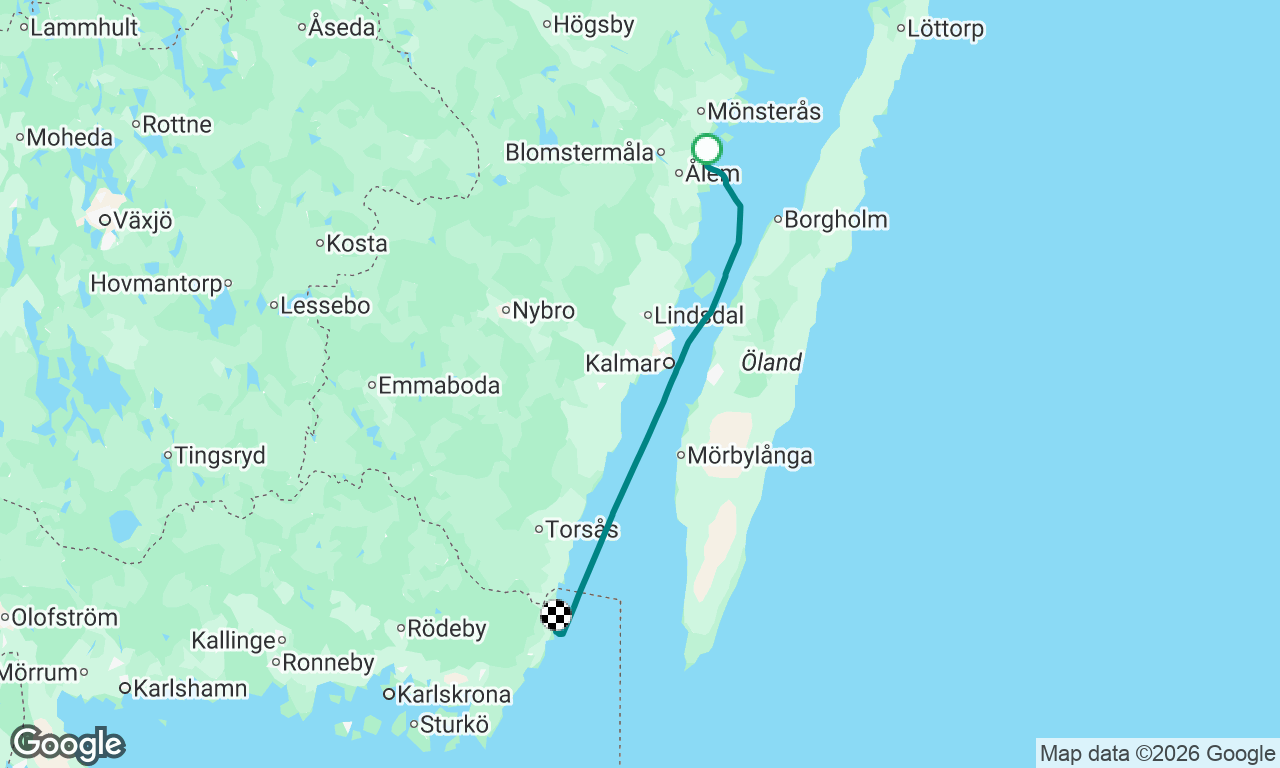 Voyage map