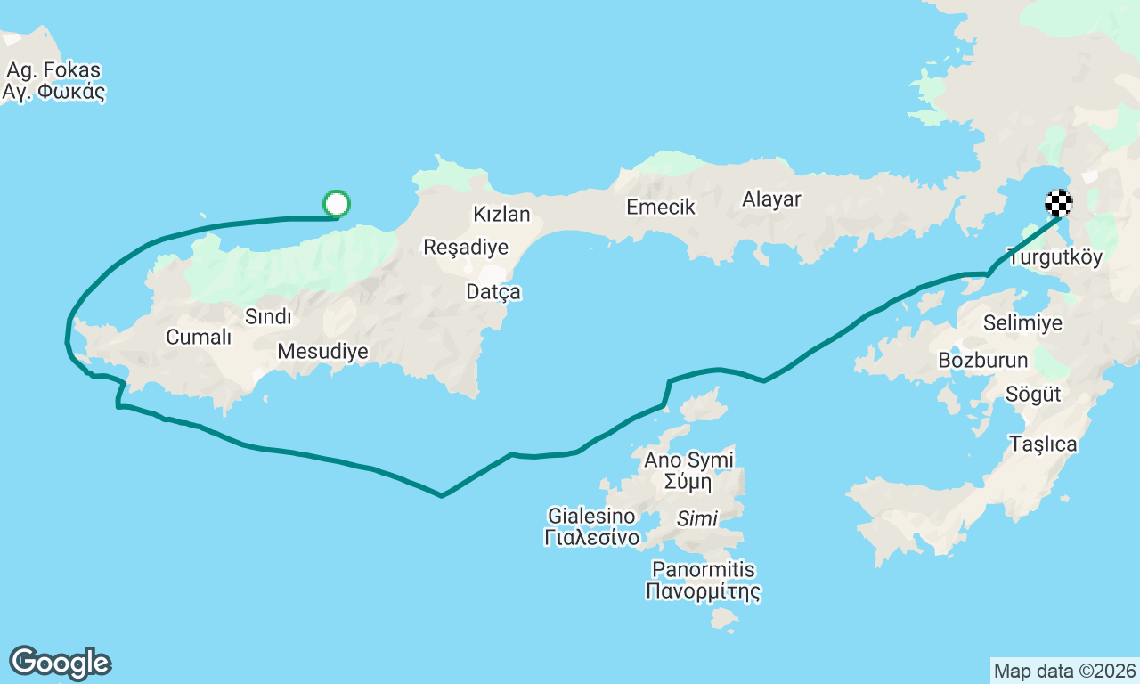Voyage map