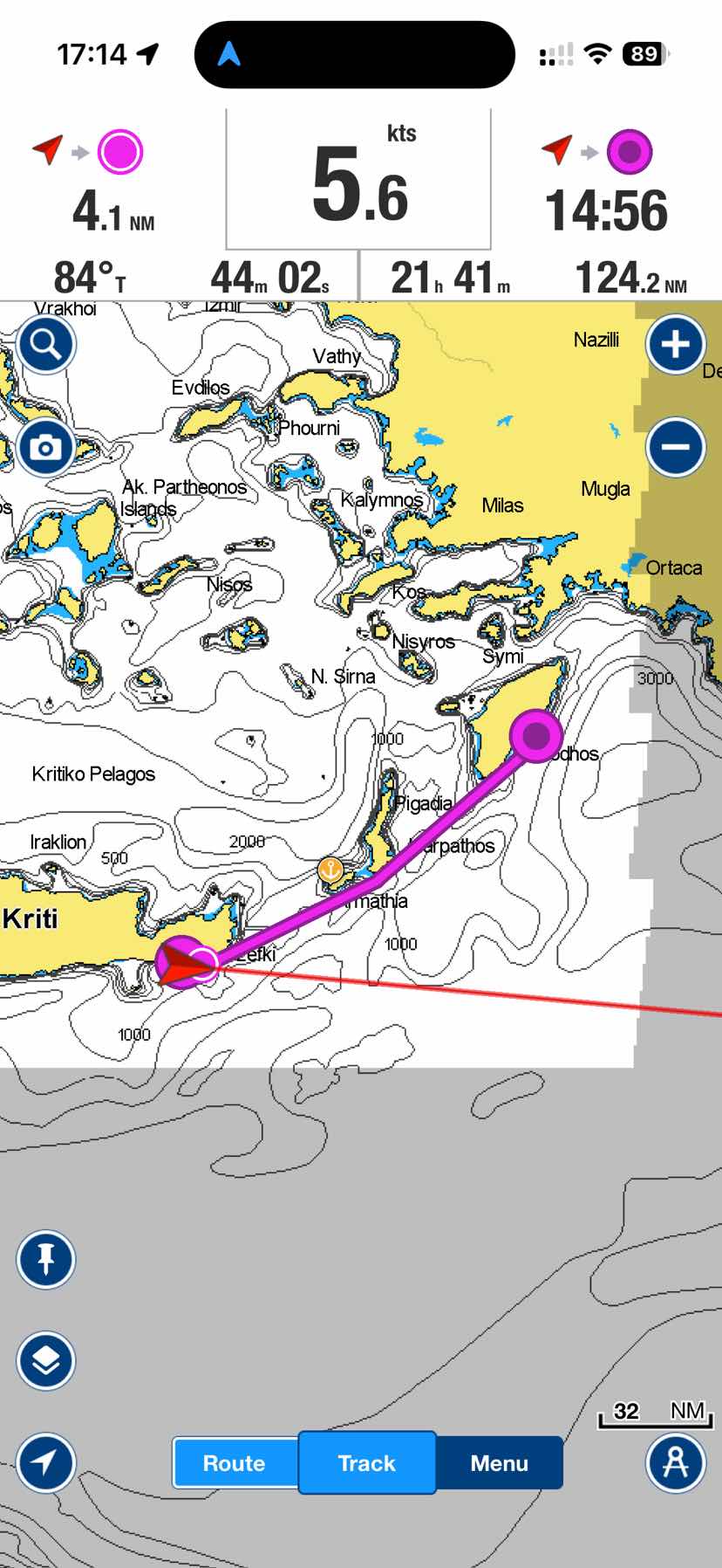 Levkas to Rhodes Leg 2_201B7B99-C08D-46C5-B6AF-602024D6F74B