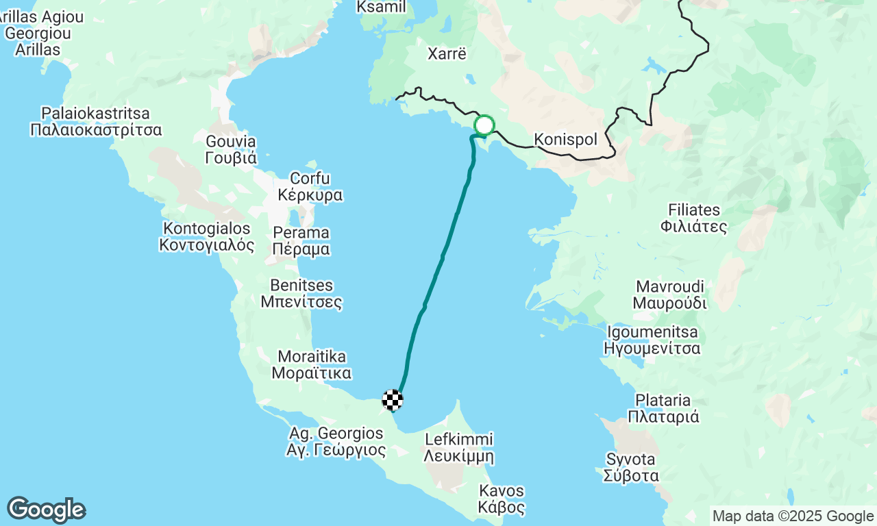 Day 4 Flotilla June 14th: Panagia to Petriti 