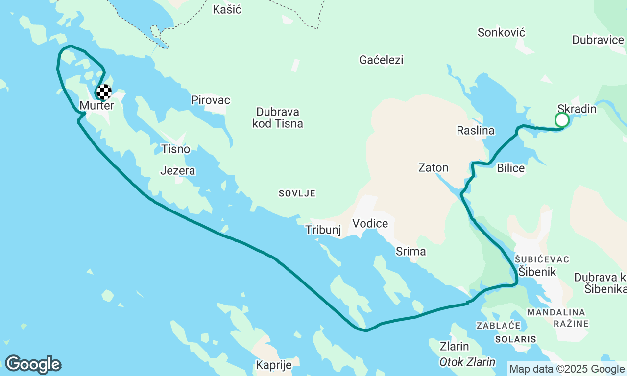 Skradin to Murter - Day 5