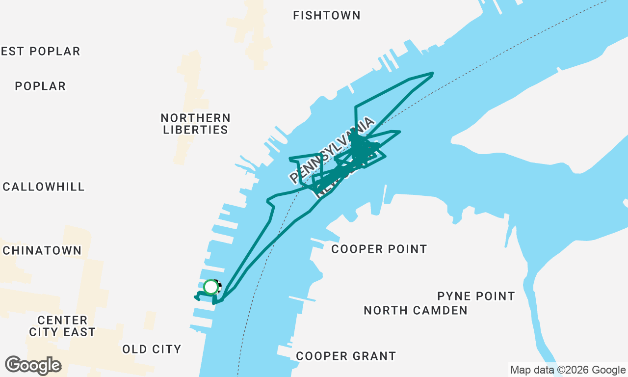 Voyage map