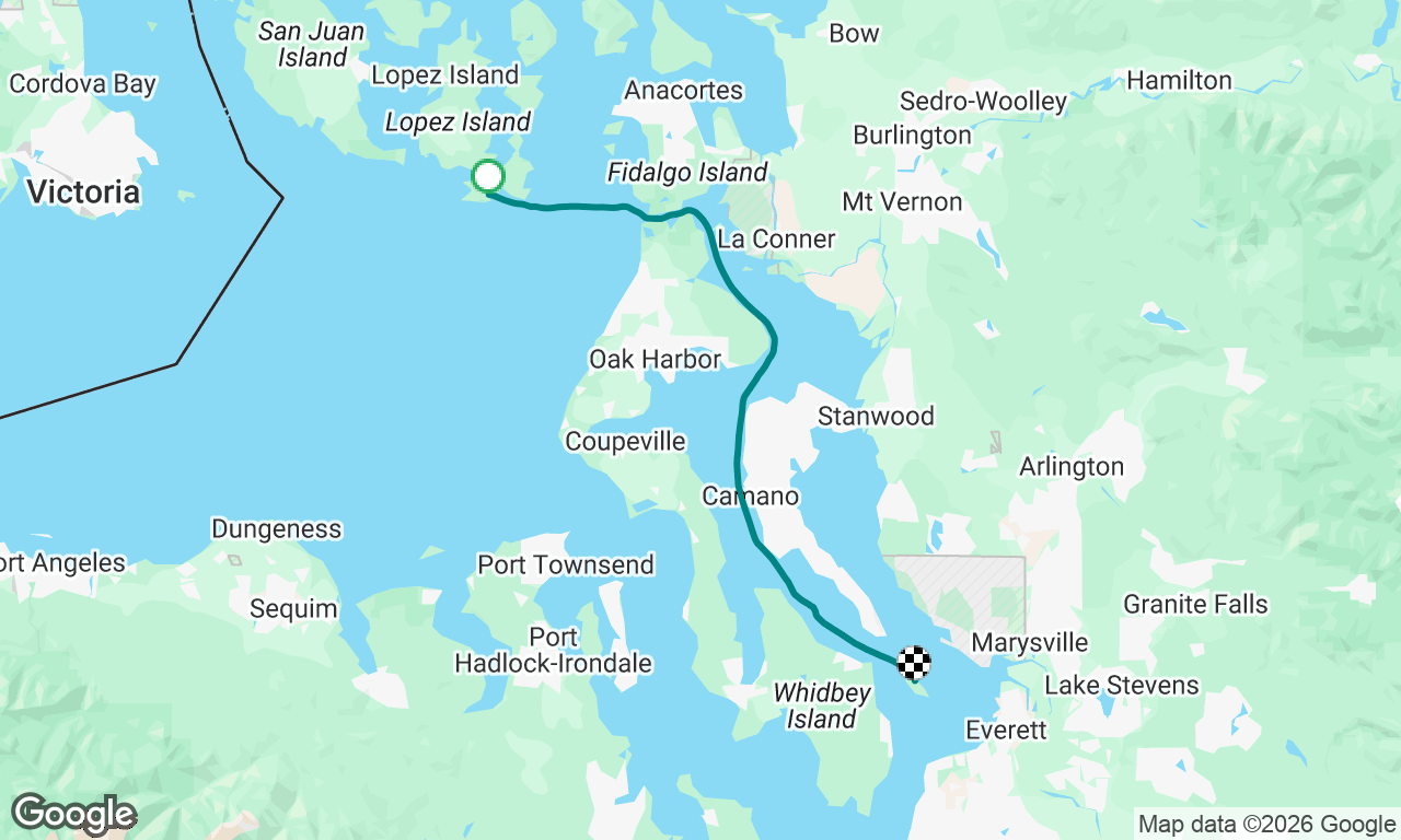 Voyage map