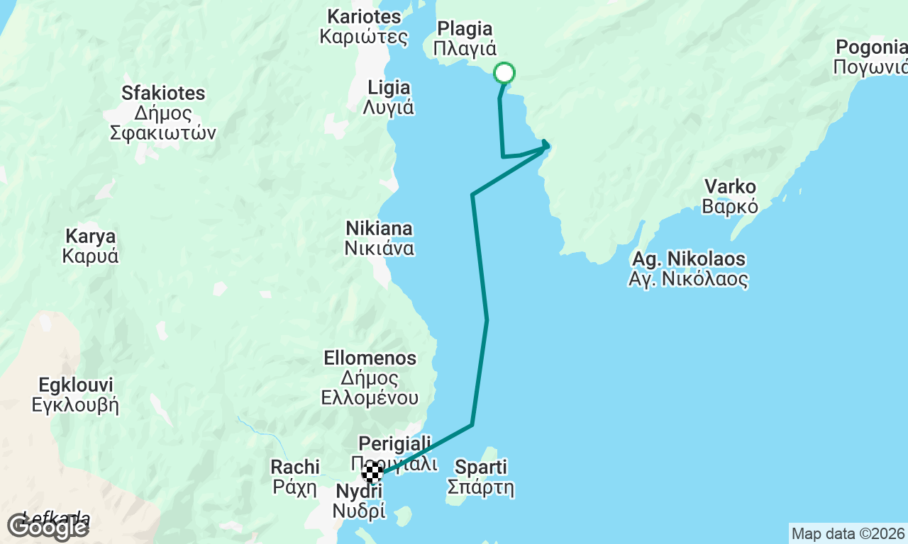 Back to Nydri (North)