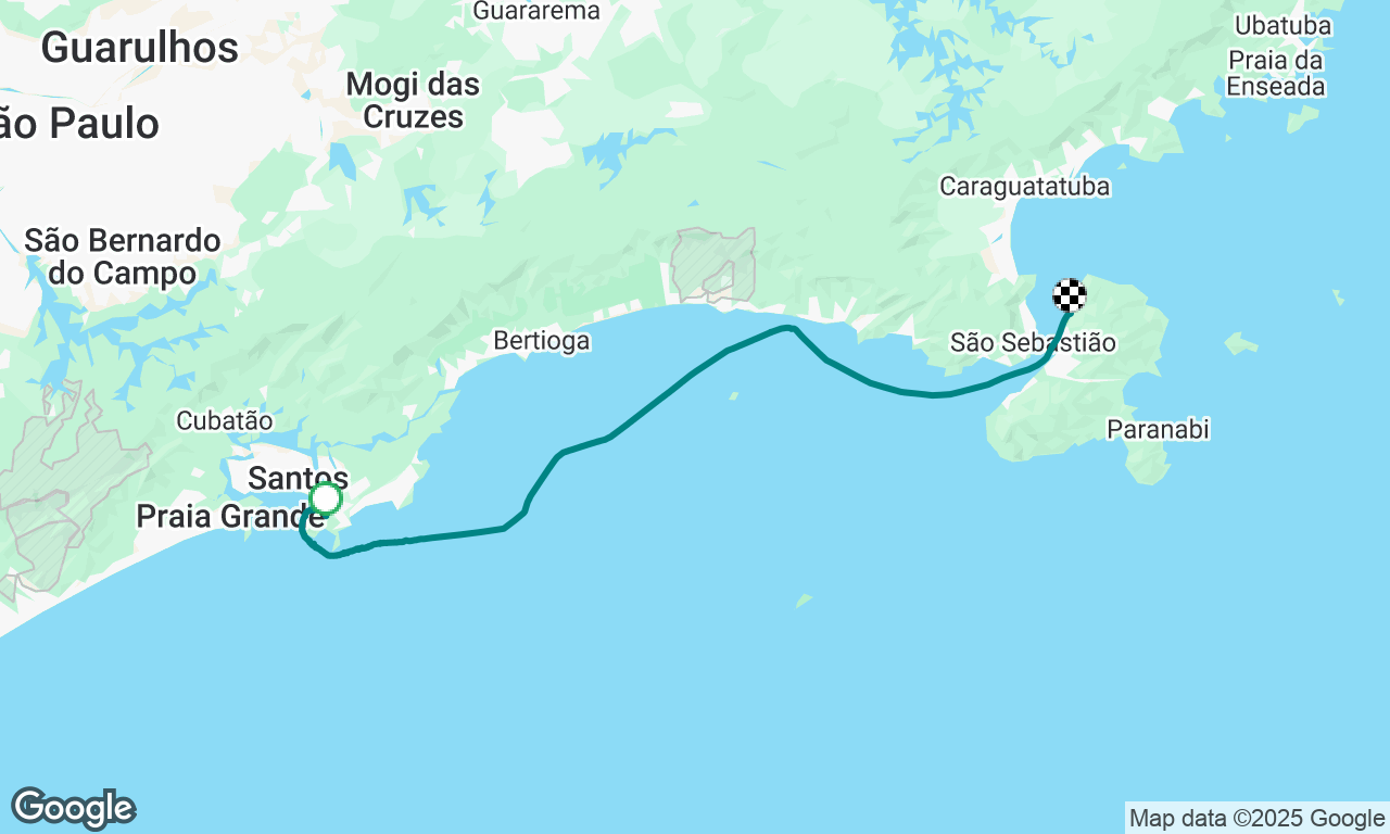 de Guaruja a Ilhabela julho 25