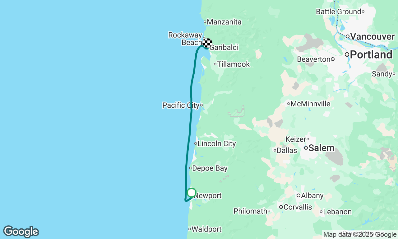 Newport to Garibaldi