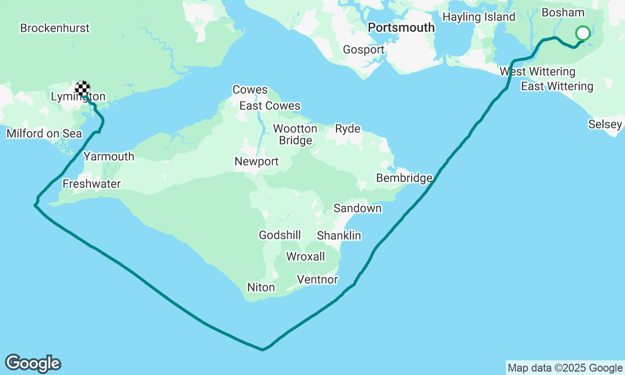 Chichester to Lymington