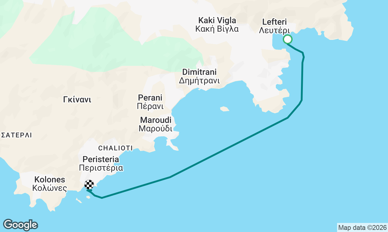 Voyage map