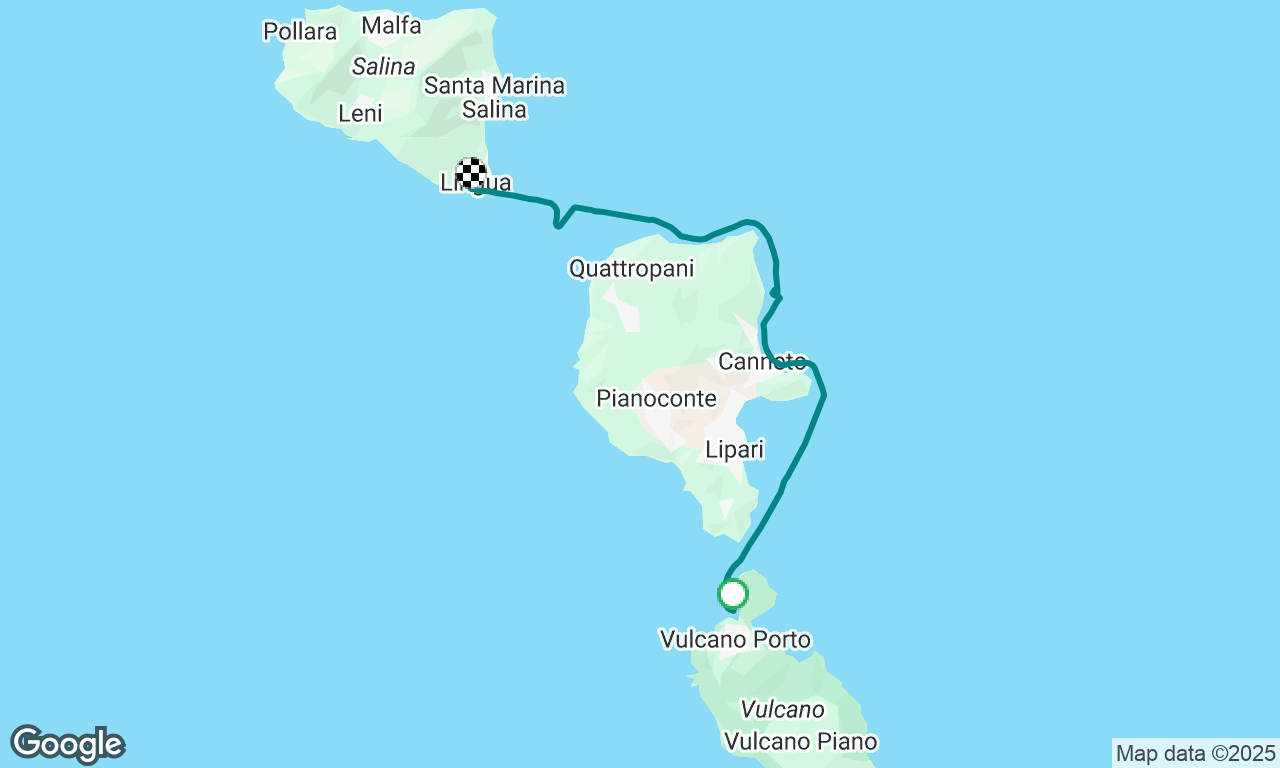 Vulcano to Lipari