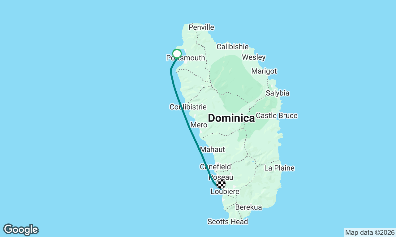 Voyage map