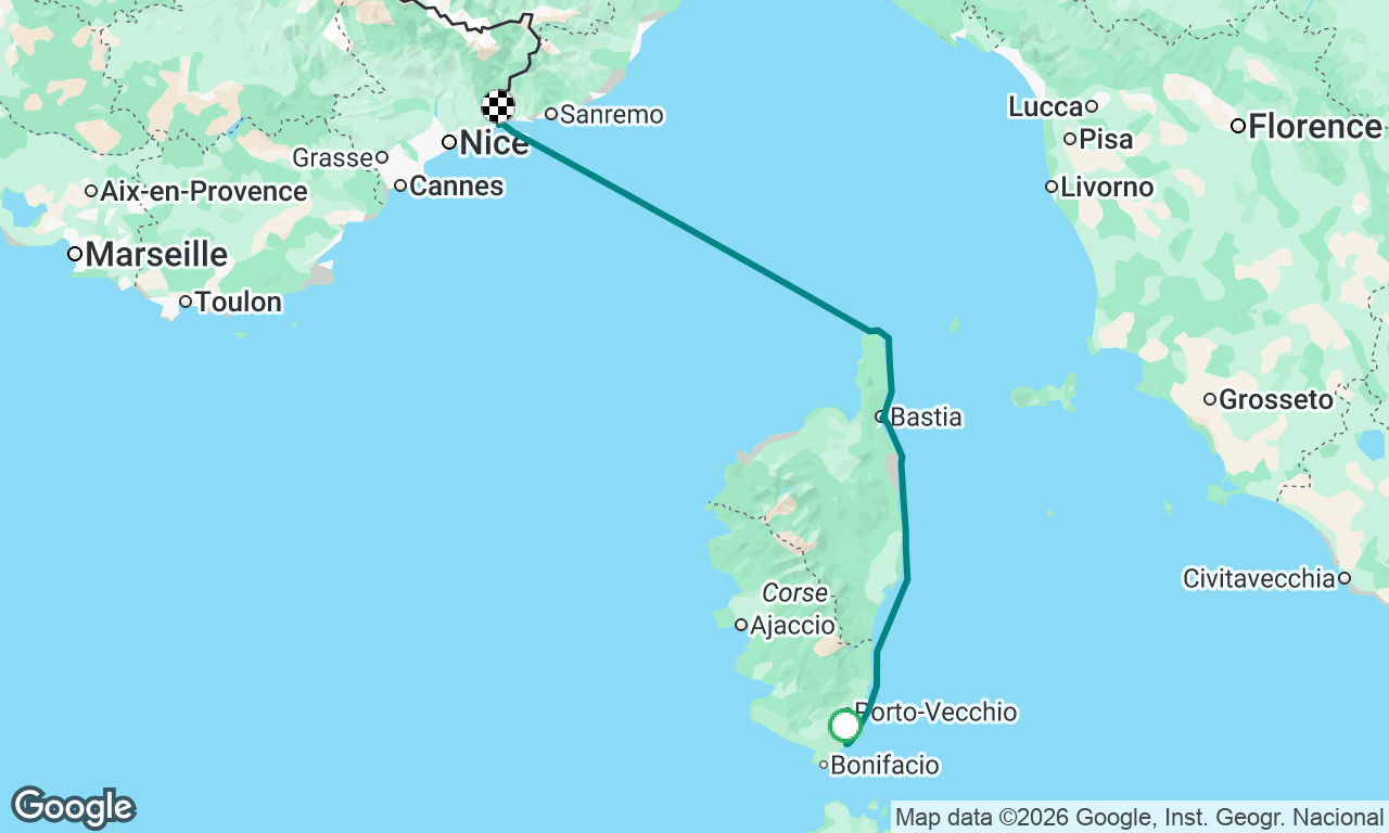 Voyage map