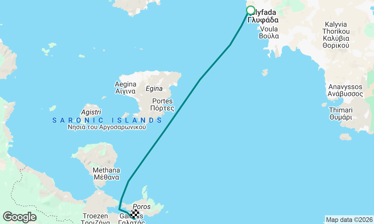 Voyage map