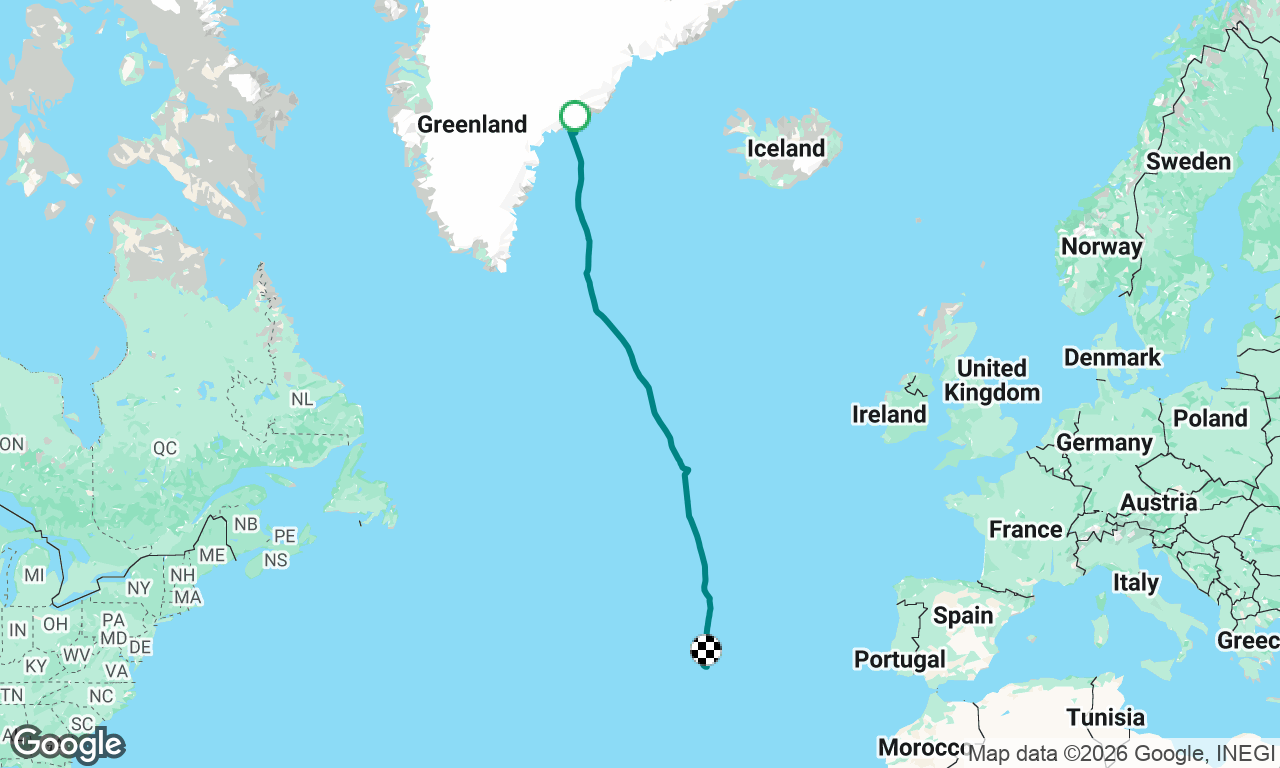 Voyage map