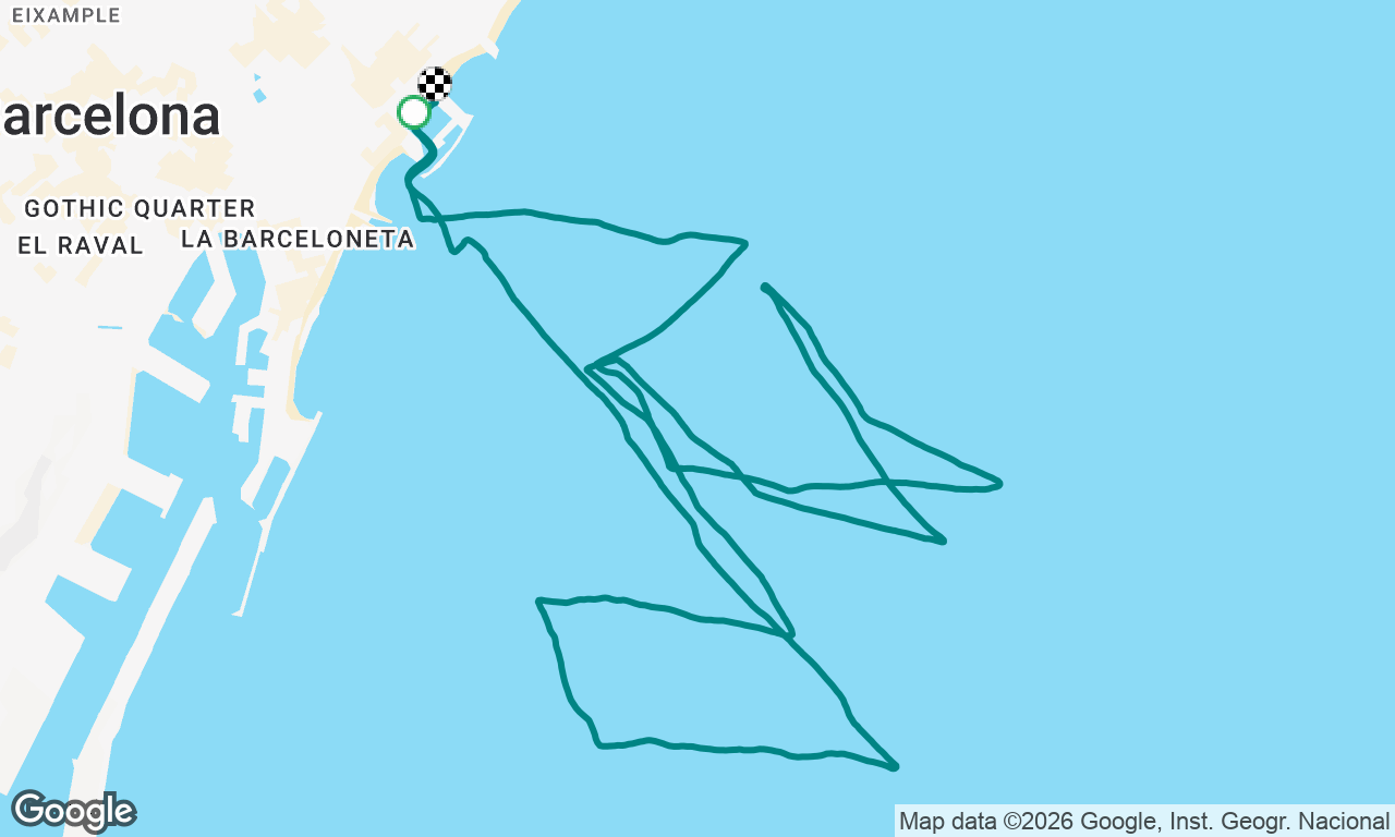 Voyage map