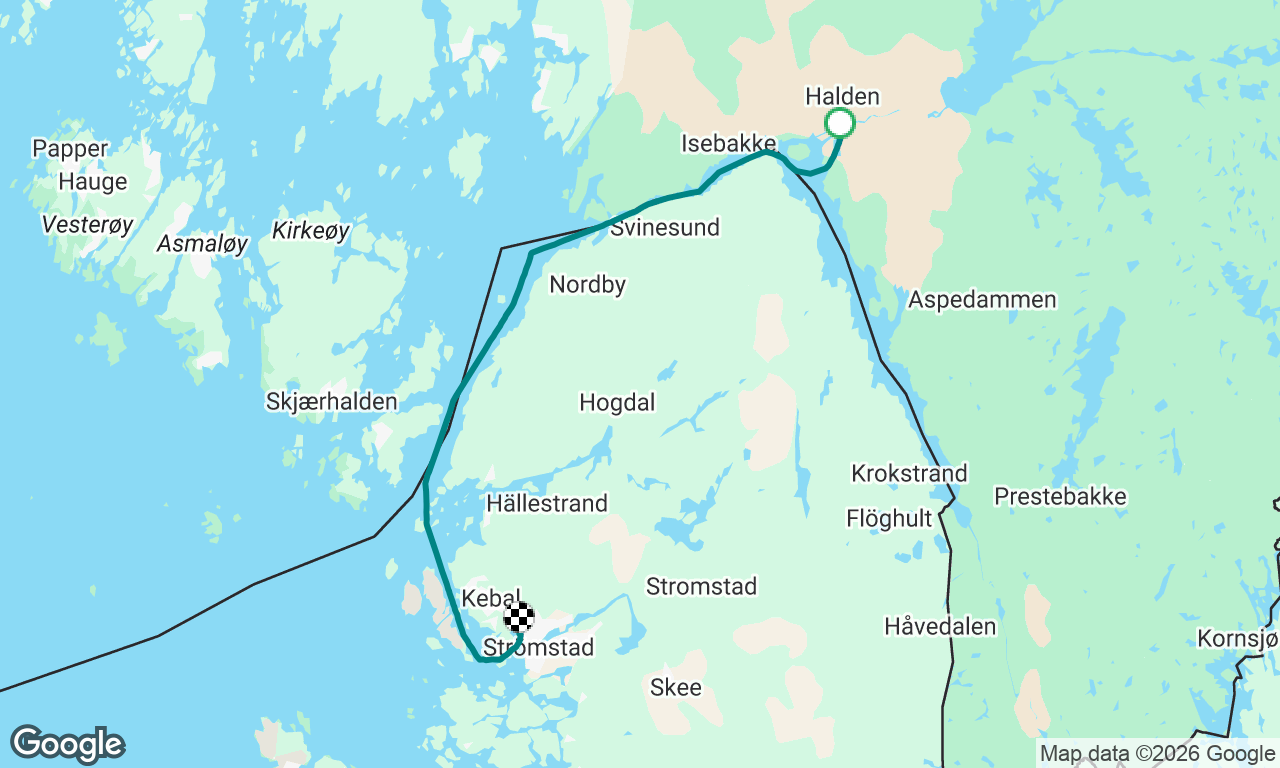 Voyage map