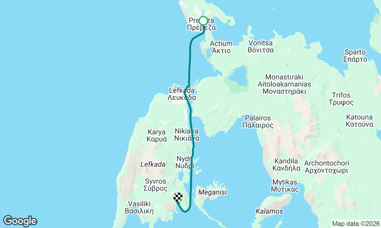 Voyage map