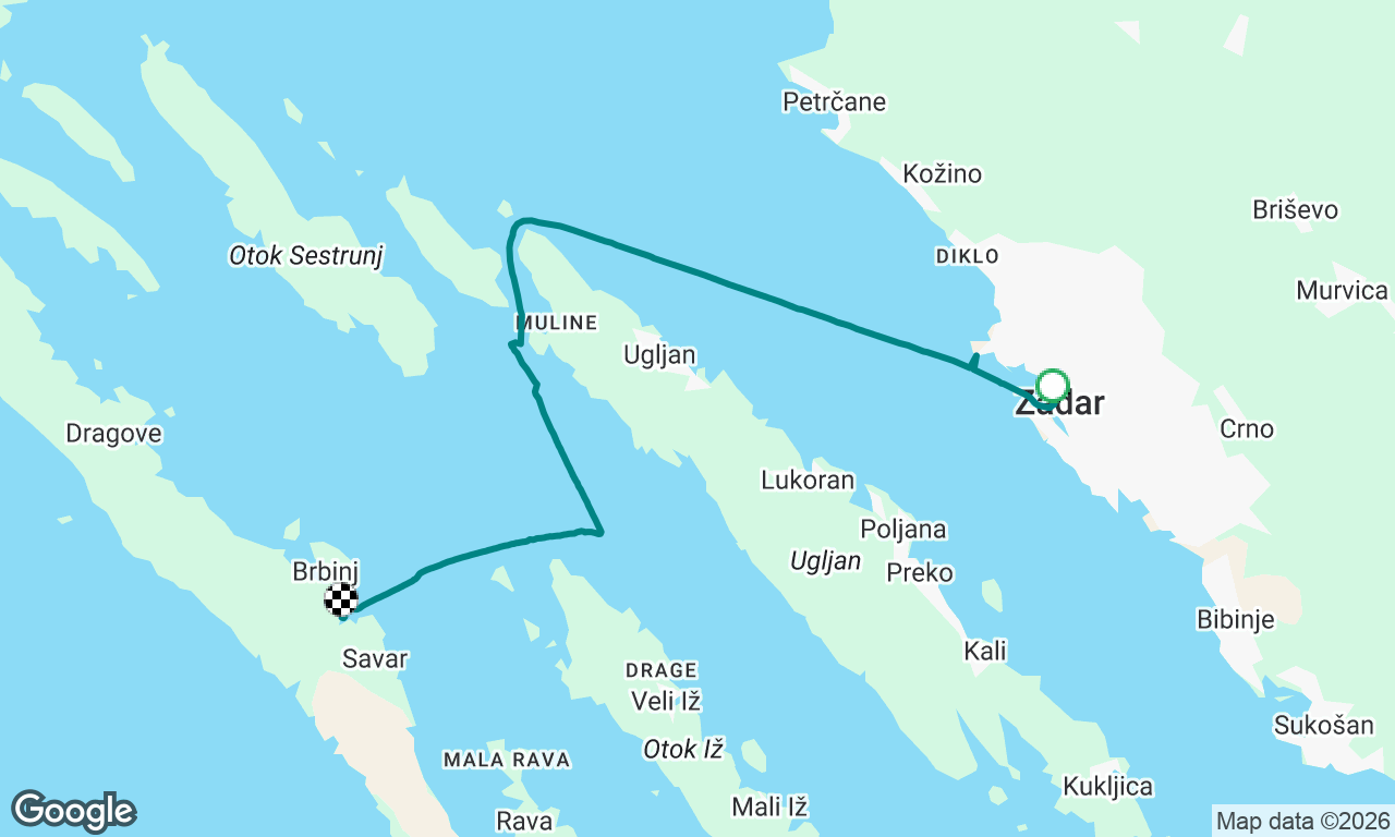 Voyage map
