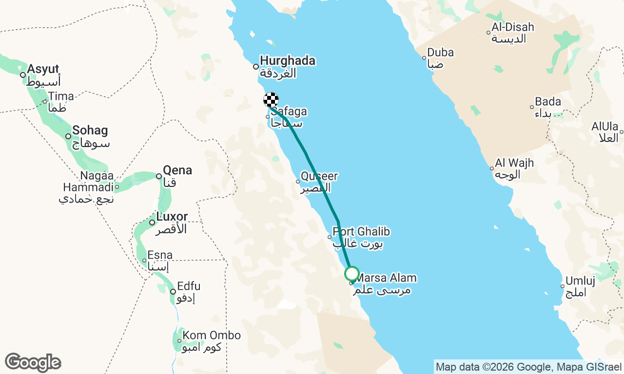 Voyage map