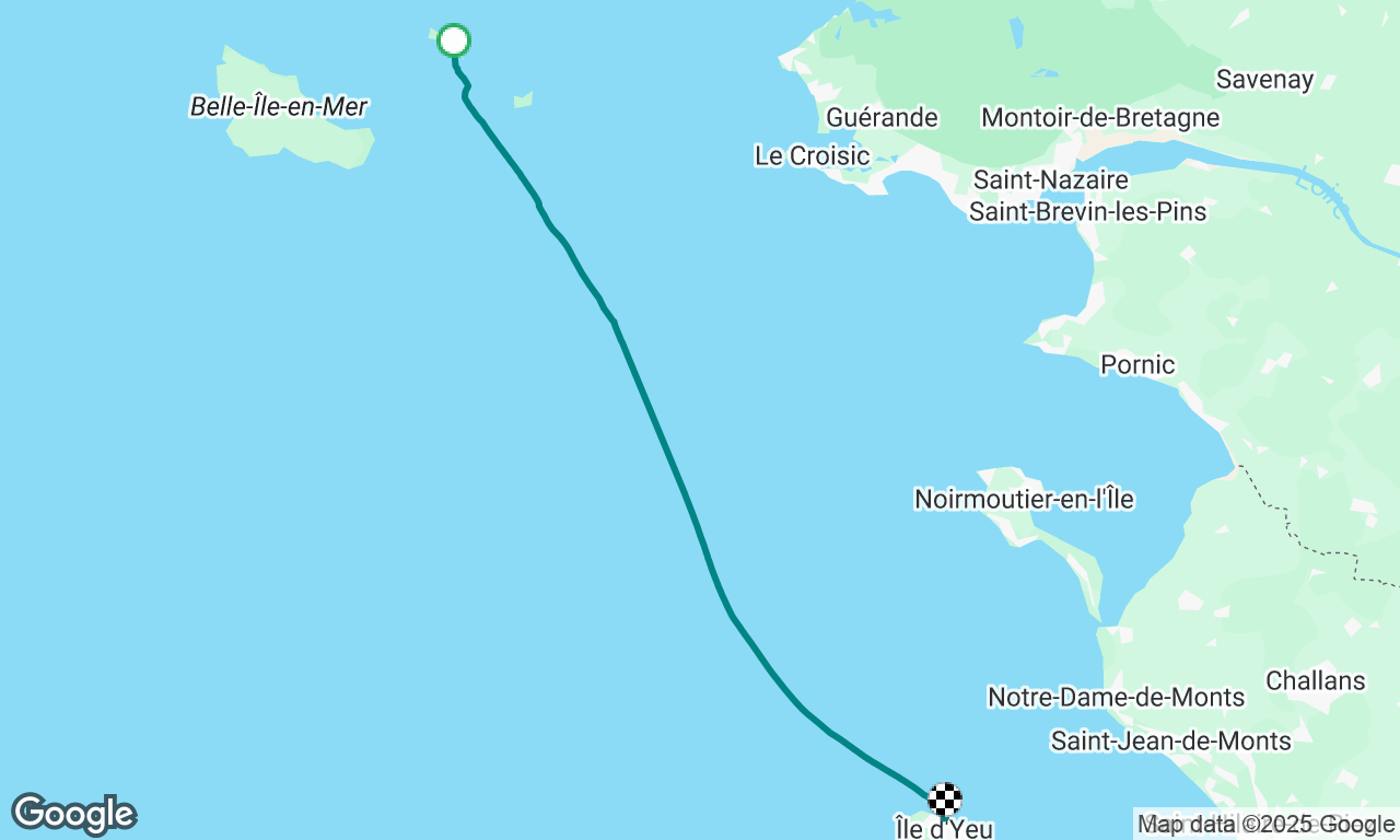 Houat paradise to Port Joinville Il d'Yeu