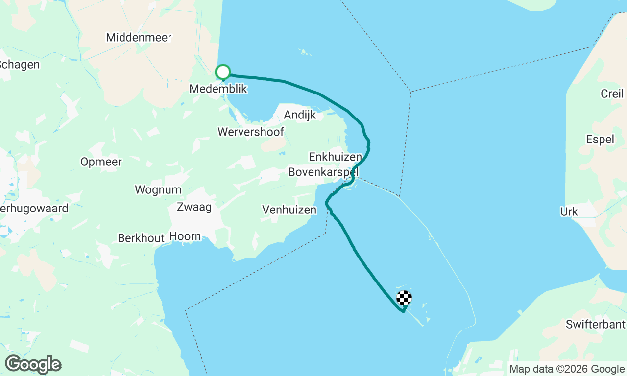 Medemblik naar Markerwadden
