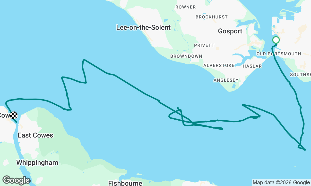 Small ships race training day 