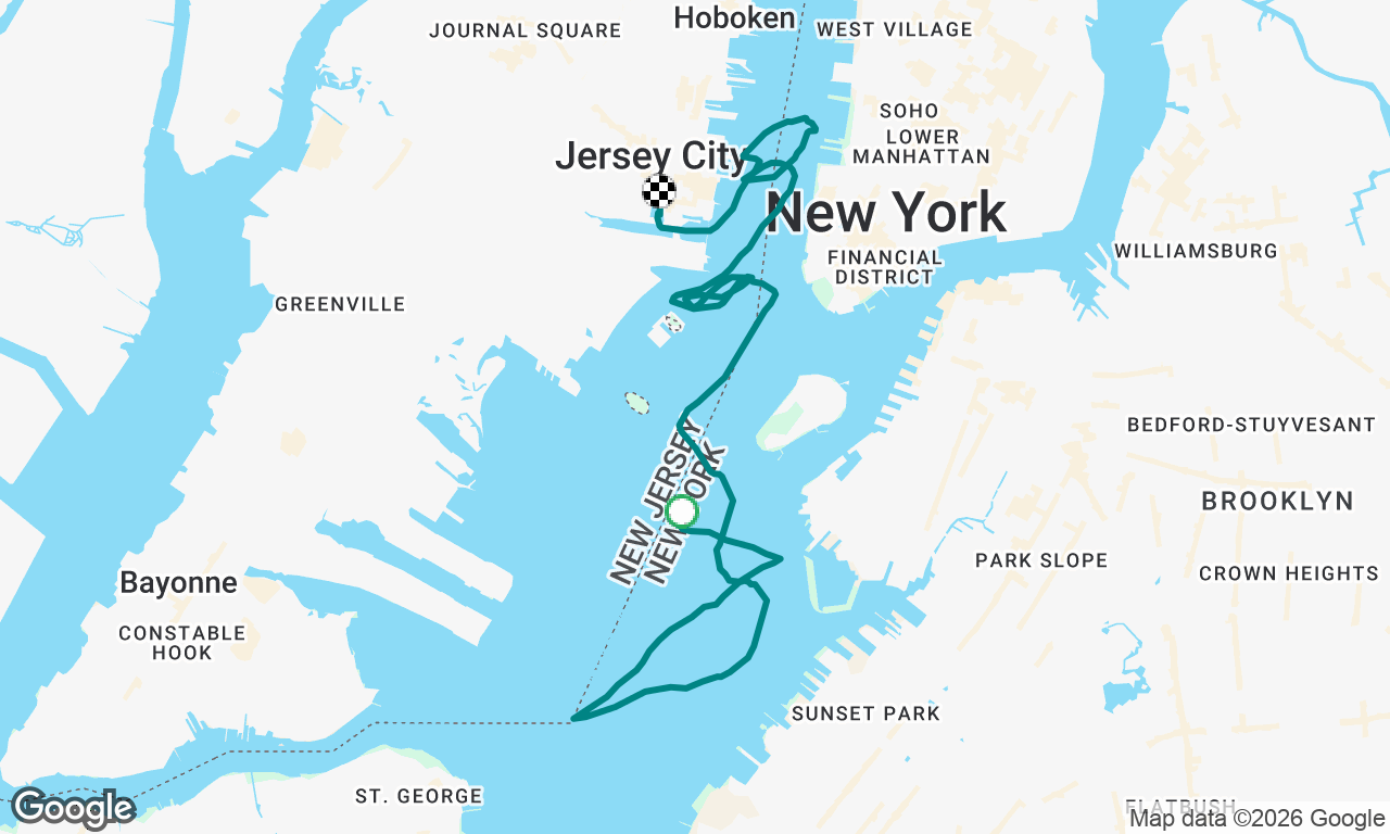 Voyage map