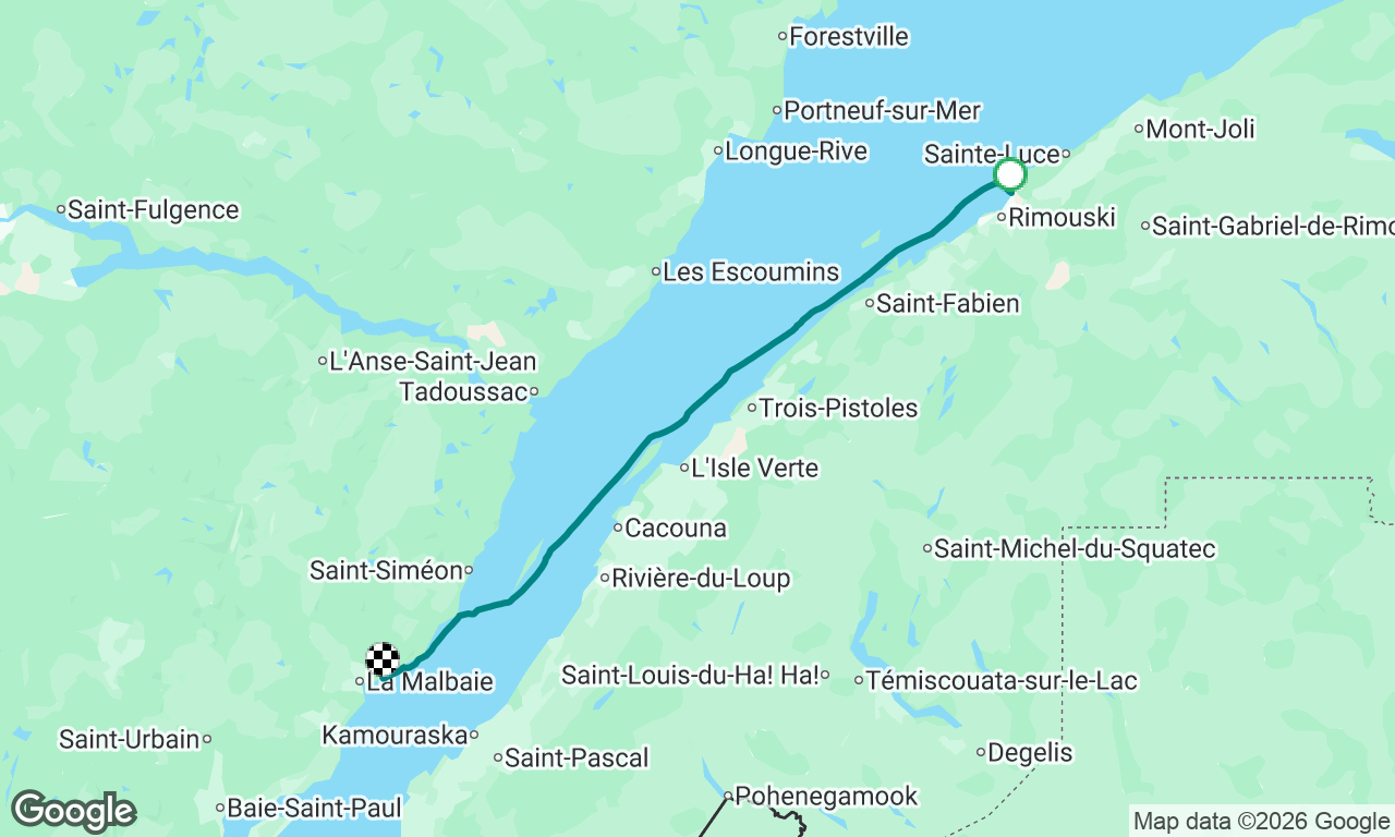 Convoyage Rimouski-Cap-à-l’Aigle