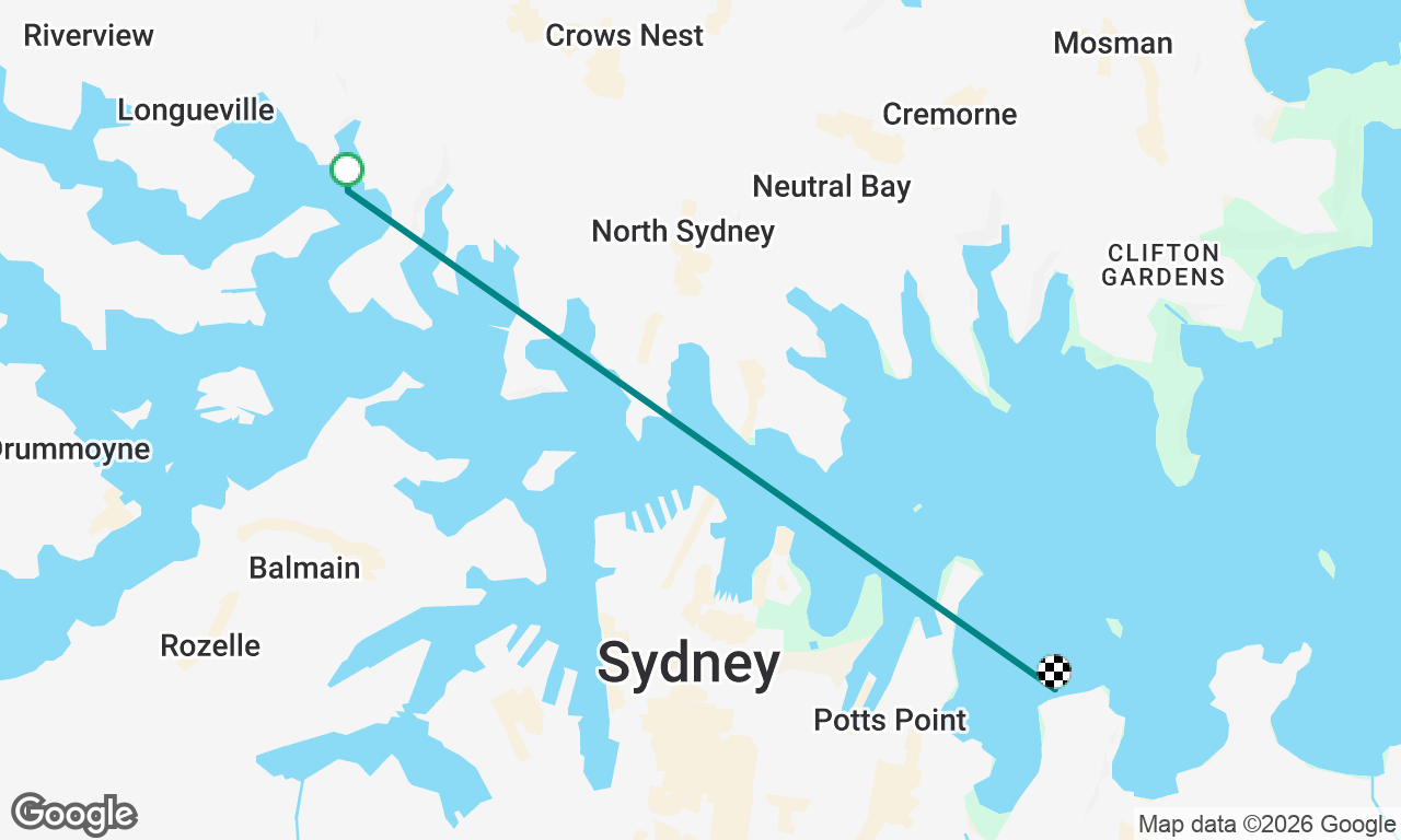 Voyage map