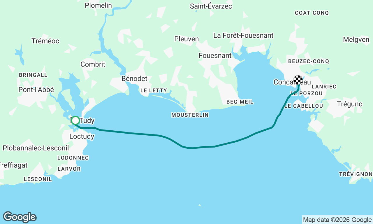 Loctudy to Concarneau