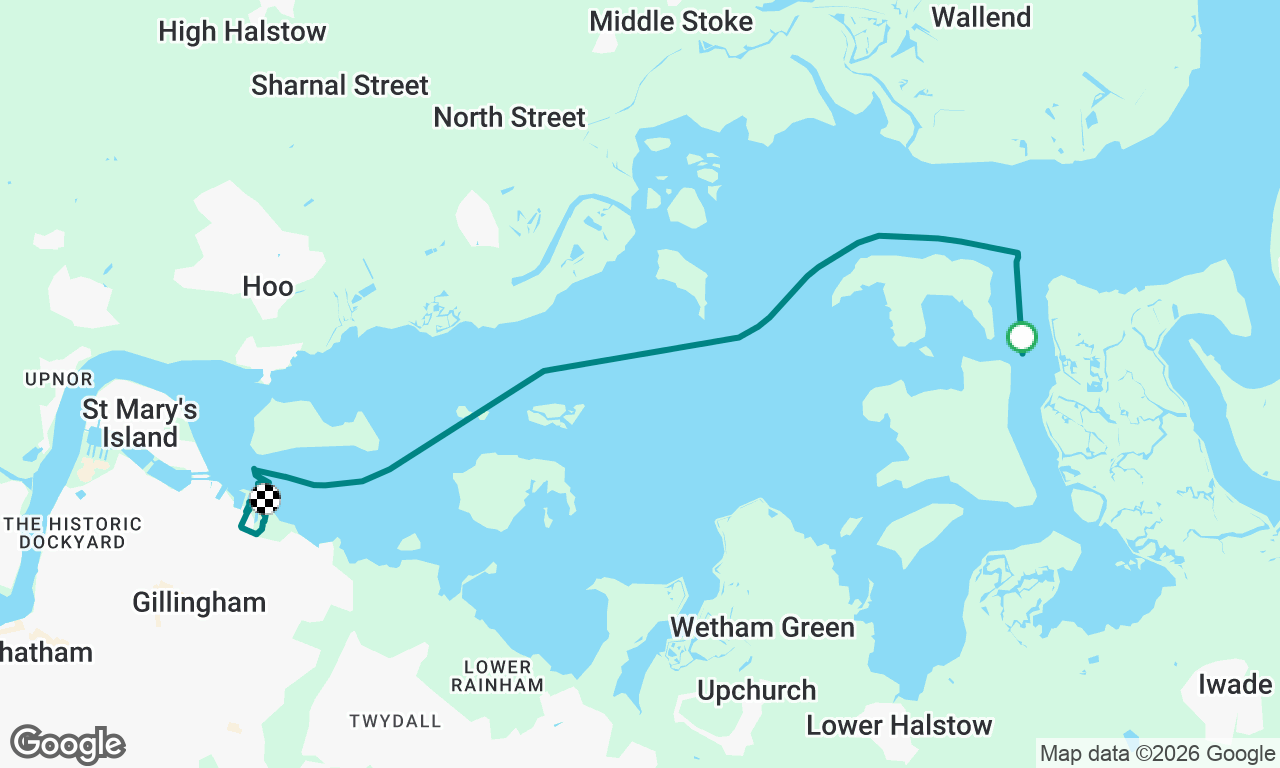 Voyage map
