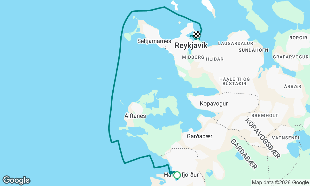 Voyage map