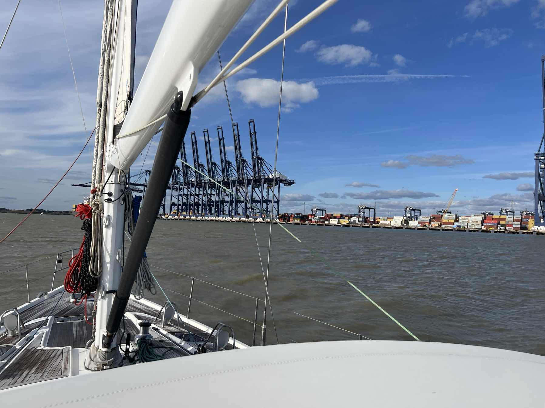 Weekend trip to Woolverstone on an Oyster 655_3EB91B47-A185-48C3-8C20-D29EBFA673DD