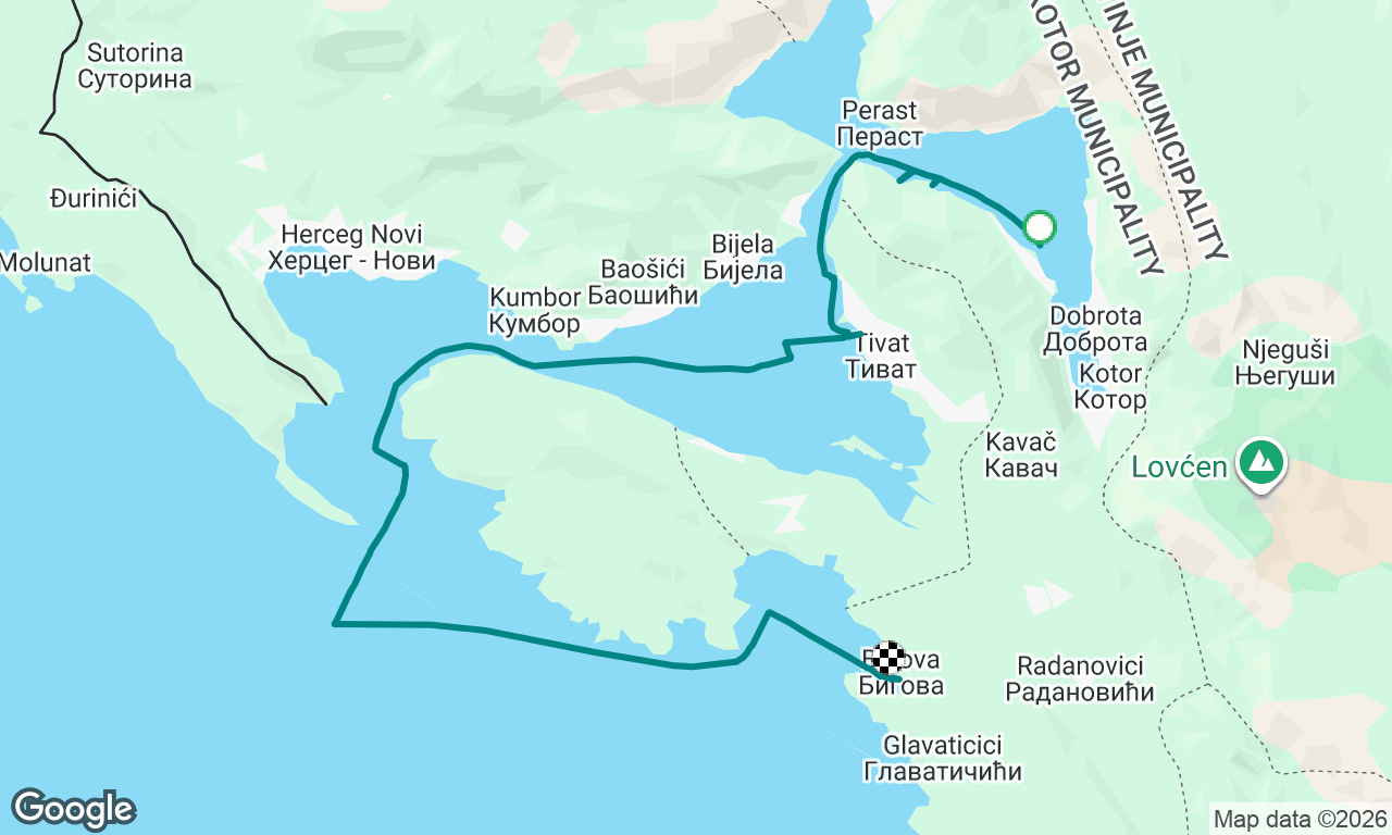 Voyage map
