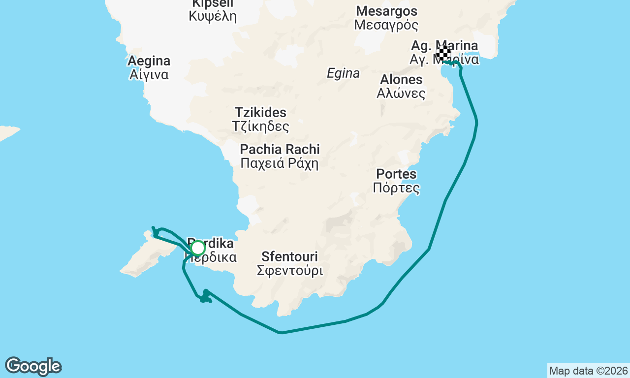 Voyage map
