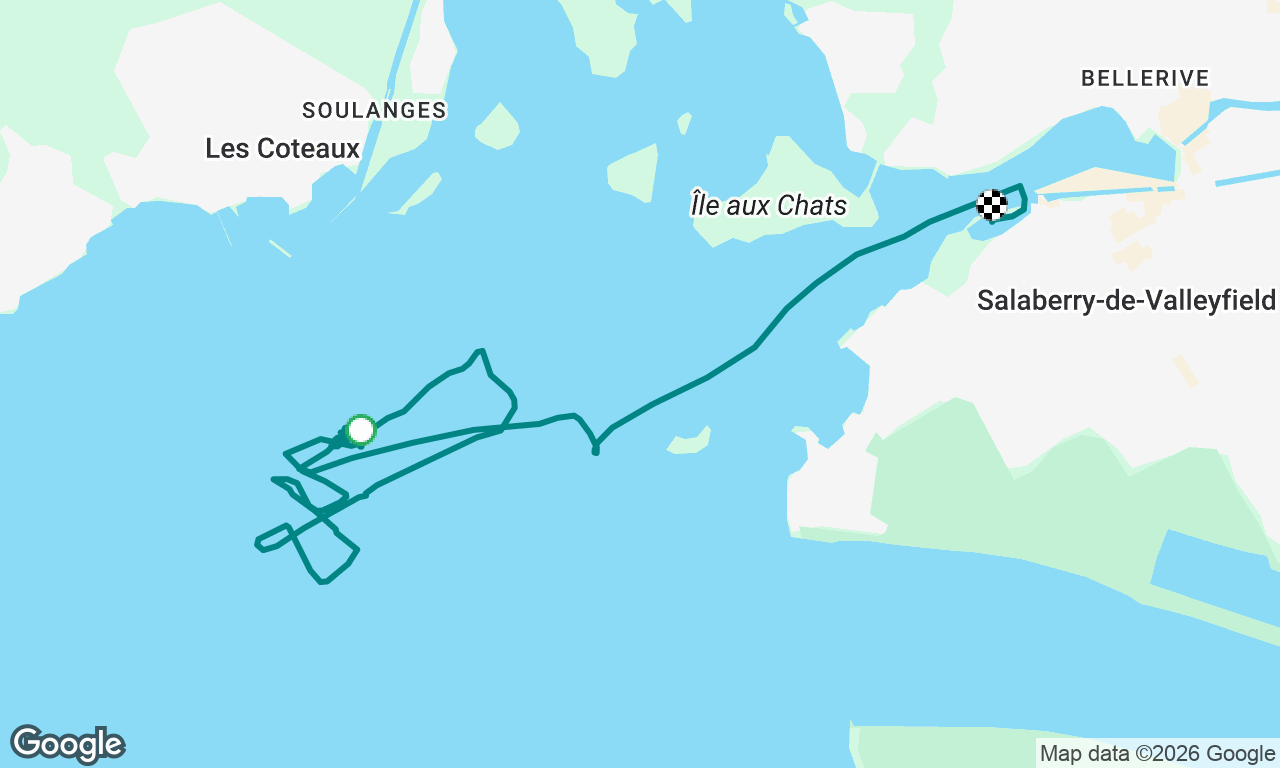 Voyage map